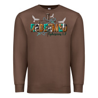 Chestnut redeemed ephesians 1 7 Premium Sweatshirt - NancyCooperArtShop