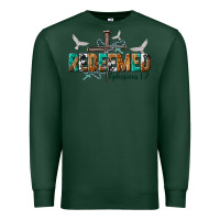 Sports Green redeemed ephesians 1 7 Premium Sweatshirt - NancyCooperArtShop