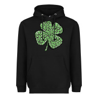Leopard Shamrock Heavyweight Hoodie | Teevron