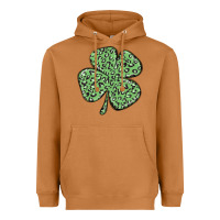 Meerkat leopard shamrock Heavyweight Hoodie - MaliasSmallBusiness