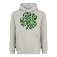 Moon Dust leopard shamrock Heavyweight Hoodie - MaliasSmallBusiness