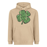 Mushroom leopard shamrock Heavyweight Hoodie - MaliasSmallBusiness