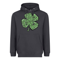 Smoke leopard shamrock Heavyweight Hoodie - MaliasSmallBusiness