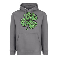Storm leopard shamrock Heavyweight Hoodie - MaliasSmallBusiness