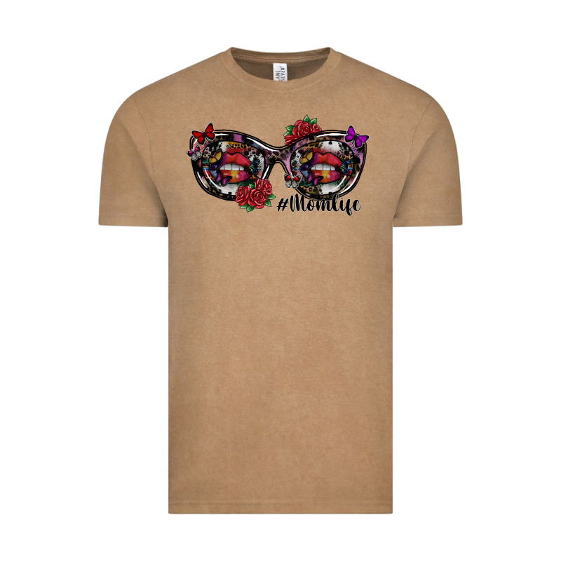 Momlife Vintage Tee by SublimationCraftShop | Teevron