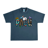 Midnight Navy pacu Urban Heavy Tee - CowhideDigitalArt