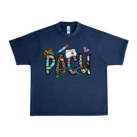 Navy pacu Urban Heavy Tee - CowhideDigitalArt