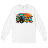 White love black angus indian headdress Long Sleeve Tee - JahusDesignShop