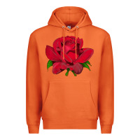 Carrot Oklahoma Rose Illustrations Premium Hoodie - LillyAllenDesigns