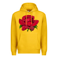 Lemon Oklahoma Rose Illustrations Premium Hoodie - LillyAllenDesigns
