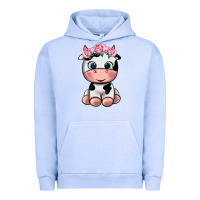 Pigment Grape Ice cute cow Urban Hoodie - texasbilliewilder
