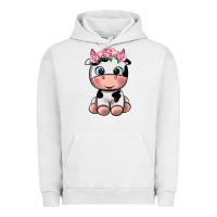 Pigment Lunar Rock cute cow Urban Hoodie - texasbilliewilder