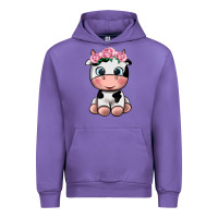 Tulip cute cow Urban Hoodie - texasbilliewilder