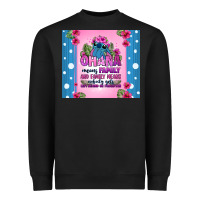 Black ohana means family stitch Heavyweight Sweatshirt - Zillion Design Studio