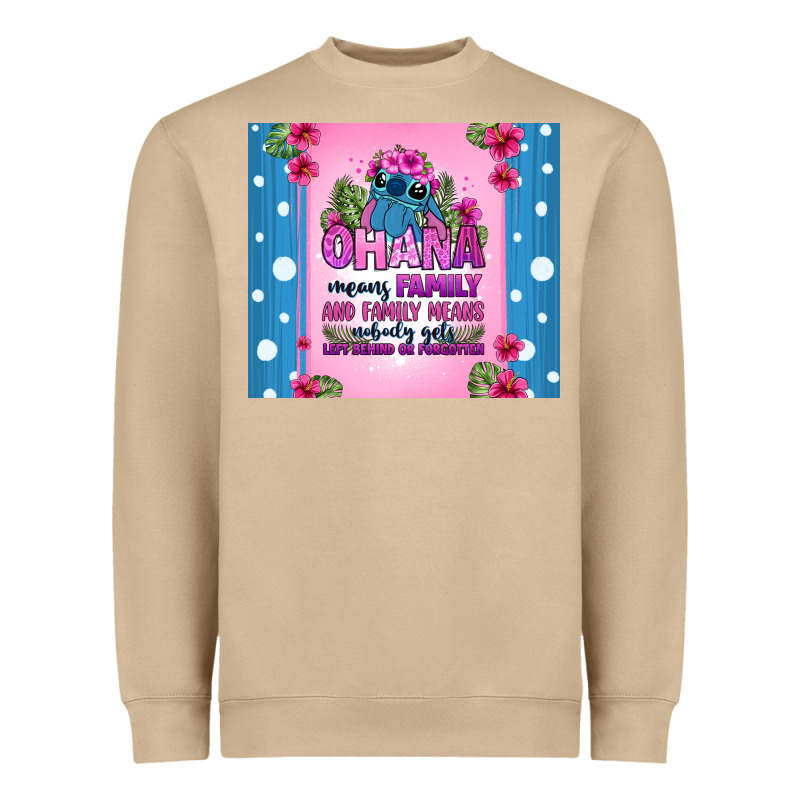 Ohana Means Family Stitch Heavyweight Sweatshirt by Zillion Design Studio | Teevron