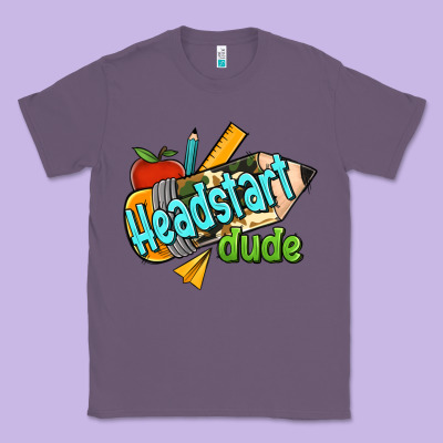 Headstart Dude Classic Tee Designed By Ranaportraitstore