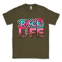 Army Green race life Classic Tee - AdoDesignShop