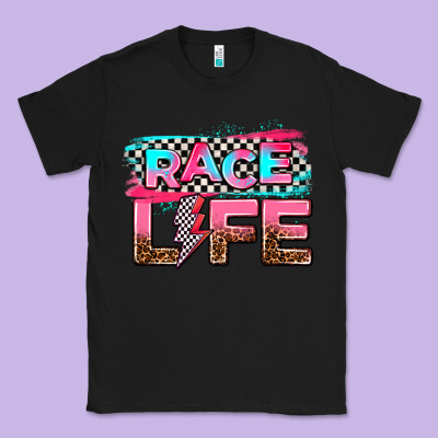 Race Life Classic Tee Designed By Adodesignshop