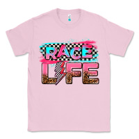 Bubblegum Pink race life Classic Tee - AdoDesignShop
