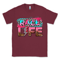 Burgundy race life Classic Tee - AdoDesignShop