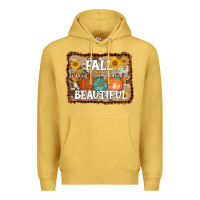 Antique Gold fall is proof that change is beautiful Premium Hoodie - AdoDesignShop