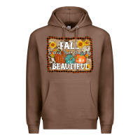 Chestnut fall is proof that change is beautiful Premium Hoodie - AdoDesignShop