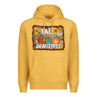 Mustard fall is proof that change is beautiful Premium Hoodie - AdoDesignShop