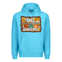 Ocean Blue fall is proof that change is beautiful Premium Hoodie - AdoDesignShop