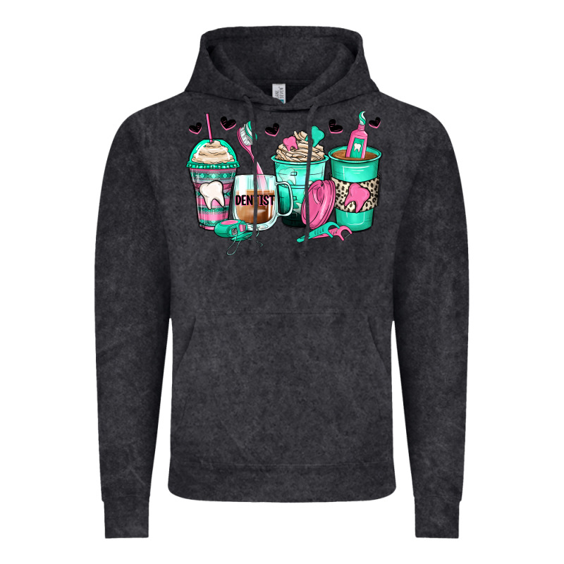 Dentist Coffee Cups Vintage Hoodie by Zillion Design Studio | Teevron