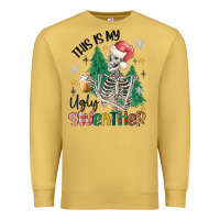 Antique Gold this is my ugly Premium Sweatshirt - MaliasSmallBusiness