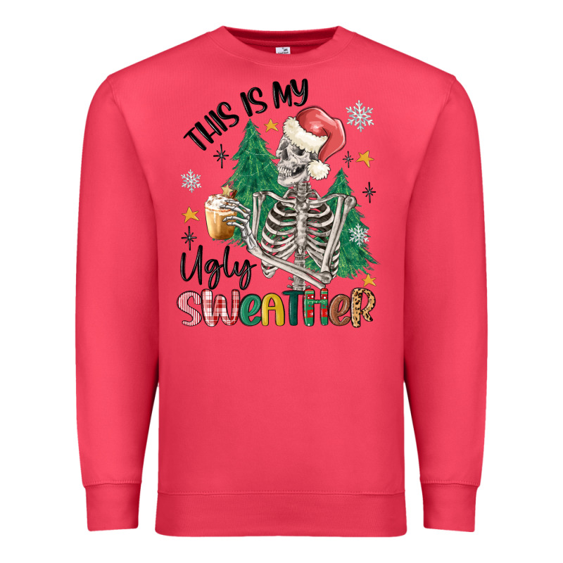 This Is My Ugly Premium Sweatshirt by MaliasSmallBusiness | Teevron