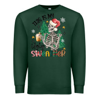Sports Green this is my ugly Premium Sweatshirt - MaliasSmallBusiness