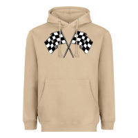 Mushroom race flag Heavyweight Hoodie - MaliasSmallBusiness
