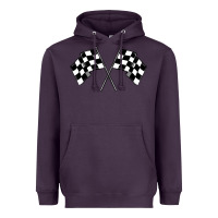 Plum race flag Heavyweight Hoodie - MaliasSmallBusiness