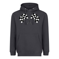 Smoke race flag Heavyweight Hoodie - MaliasSmallBusiness