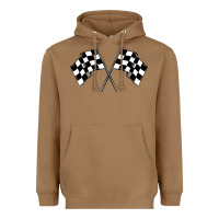 Toasted Coconut race flag Heavyweight Hoodie - MaliasSmallBusiness