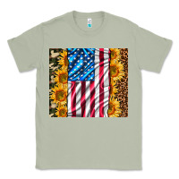 Matcha american realistic flag Classic Tee - AdoDesignShop