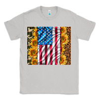 Moon Dust american realistic flag Classic Tee - AdoDesignShop