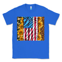 True Royal american realistic flag Classic Tee - AdoDesignShop