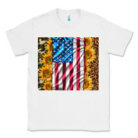 White american realistic flag Classic Tee - AdoDesignShop