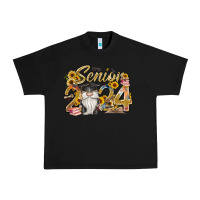 Black senior 2024 Urban Heavy Tee - RacoonDesign