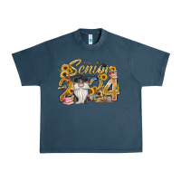 Midnight Navy senior 2024 Urban Heavy Tee - RacoonDesign