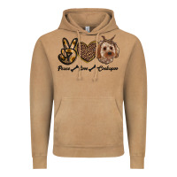 Vintage Camel peace love cockapoo Vintage Hoodie - RanaPortraitStore