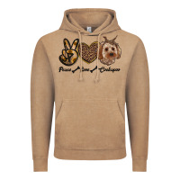 Vintage Coffee peace love cockapoo Vintage Hoodie - RanaPortraitStore