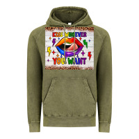 Vintage Olive kiss whoever you want tumbler Vintage Hoodie - JahusDesignShop