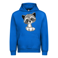 Cobalt raccoon Urban Hoodie - texasbilliewilder