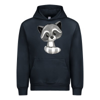 Navy raccoon Urban Hoodie - texasbilliewilder