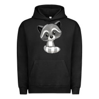 Pigment Black raccoon Urban Hoodie - texasbilliewilder