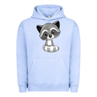 Pigment Grape Ice raccoon Urban Hoodie - texasbilliewilder