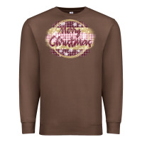 Chestnut merry christmas pink Premium Sweatshirt - MaliasSmallBusiness